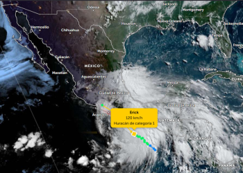Huracán Erick Amenaza La Costa Sur De México