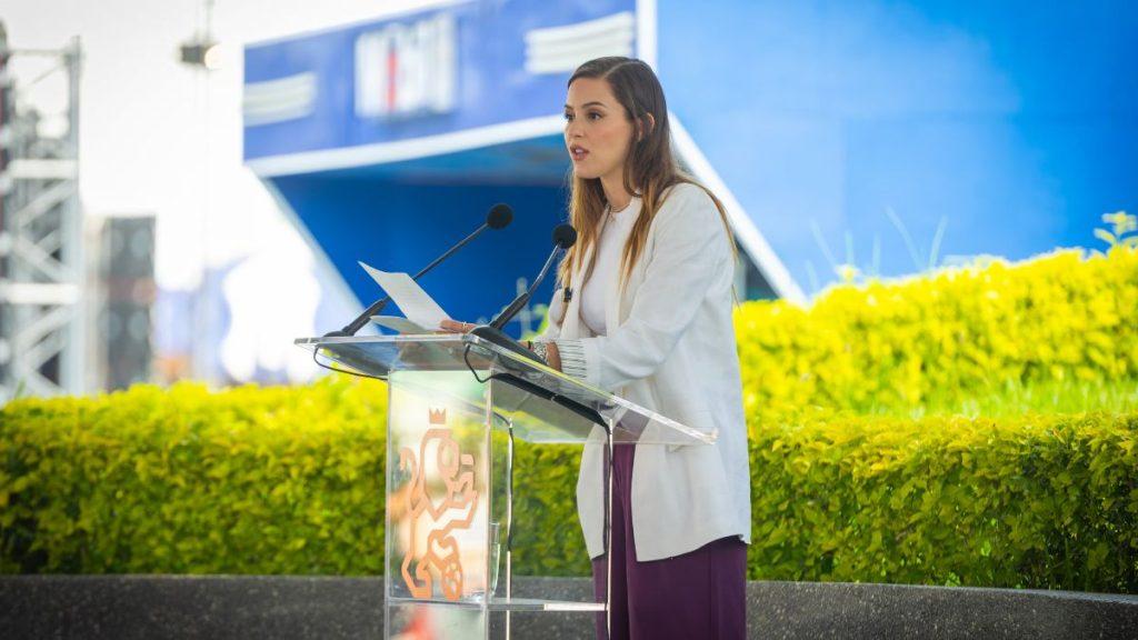 Mariana Rodríguez En Eventos Políticos  - Tu Colonia Regia