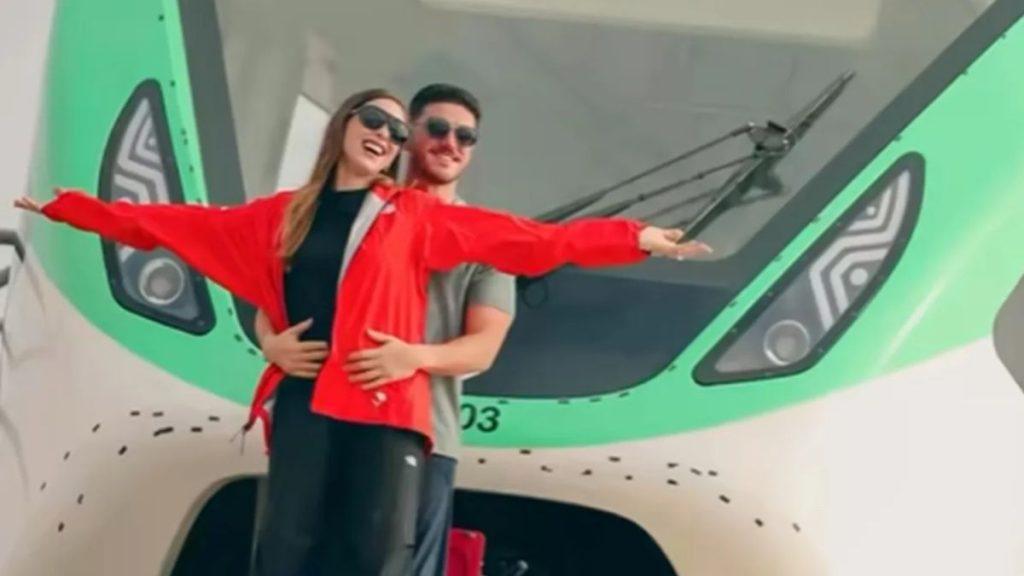 Samuel Y Mariana Realizan Prueba Falsa Del Metro Estatal