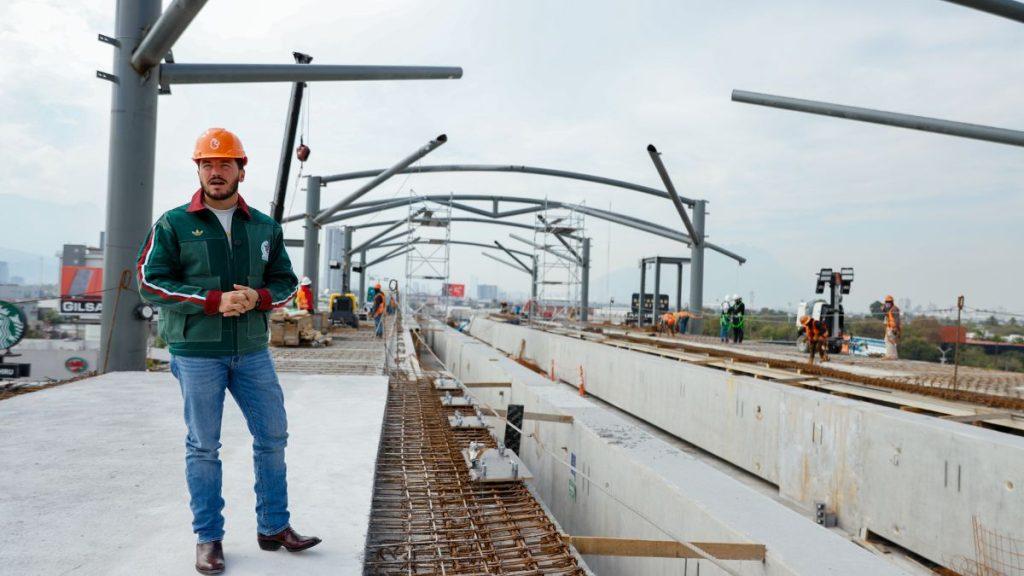 Pilar-del-metro-de-nuevo-leon - Tu Colonia Regia Samuel García En El Viaducto Elevado - Tu Colonia Regia