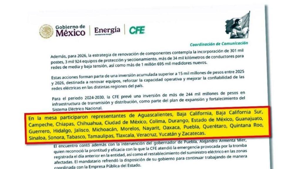 Samuel Ignora Mesa De Cfe Por Apagones - Tu Colonia Regia