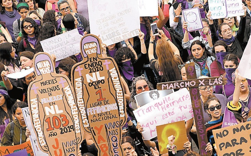 Image - Tu Colonia Regia Marchas Del 8 M Por Los Feminicidios En Nuevo León - Tu Colonia Regia