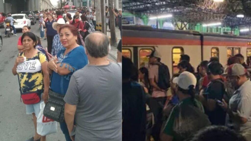 Falta-de-mantenimiento-del-metro-monterrey - Tu Colonia Regia Aglomeraciones En El Metro - Tu Colonia Regia